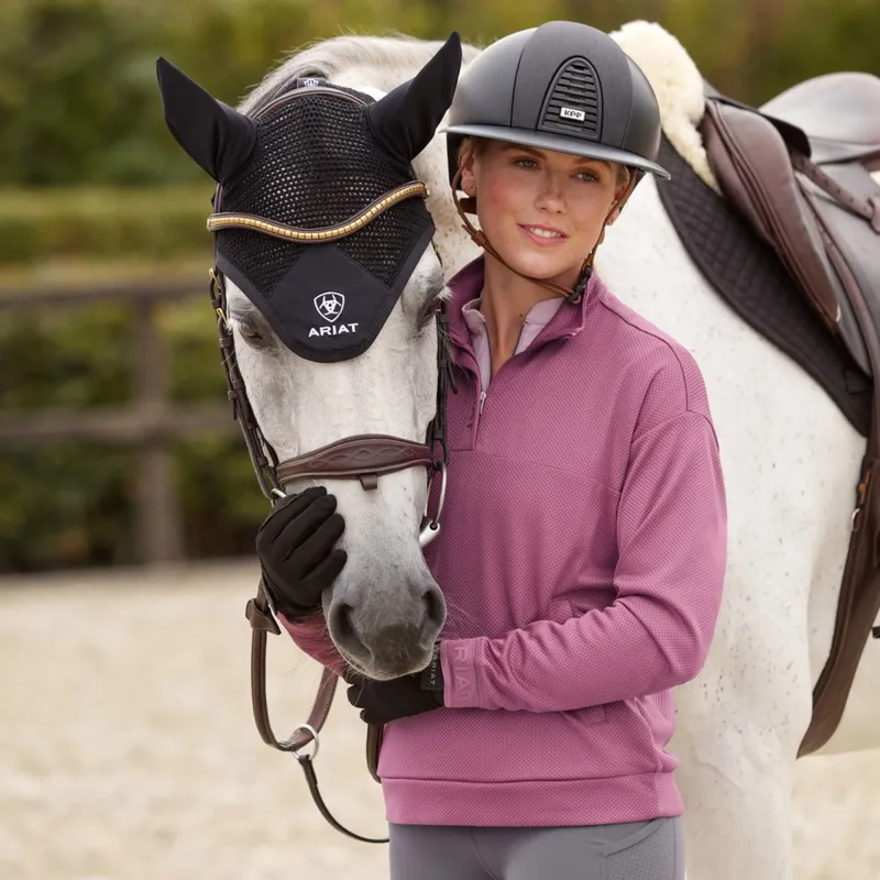 Ariat Breathe Half Zip Women's Sweatshirt - Tulipwood-2