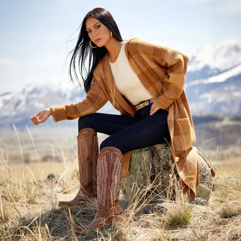 Ariat Women's Casanova X Toe Western Boots - Shades of Grain-8