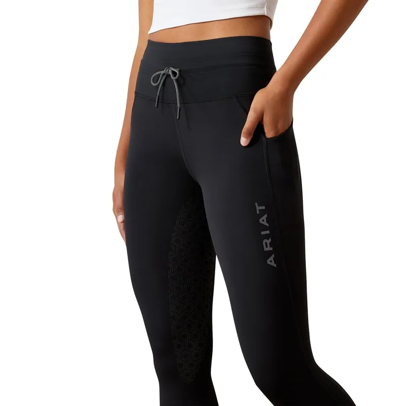 Ariat EOS Elevate Half Grip Women's Riding Tights - Black-3