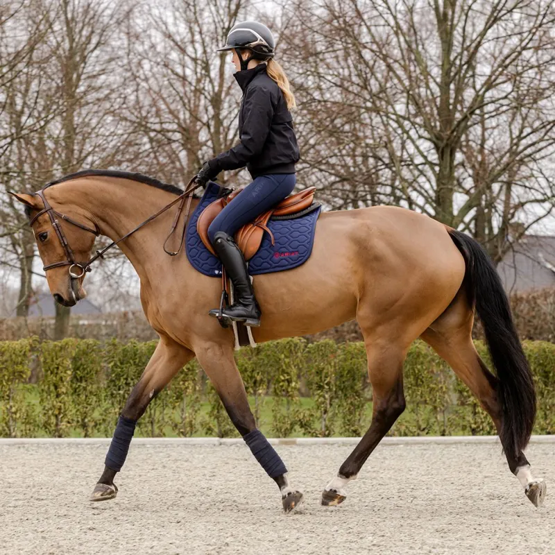 Ariat Evolve All Purpose Saddle Pad - Classic Navy-5