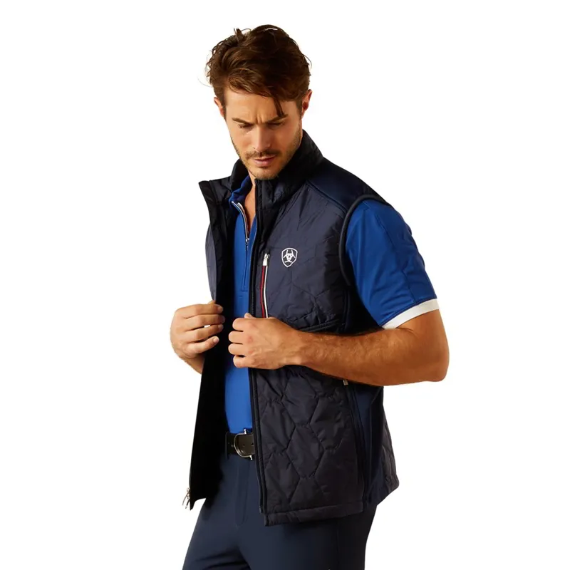 Ariat Fusion Insulated Mens Vest - Team Navy