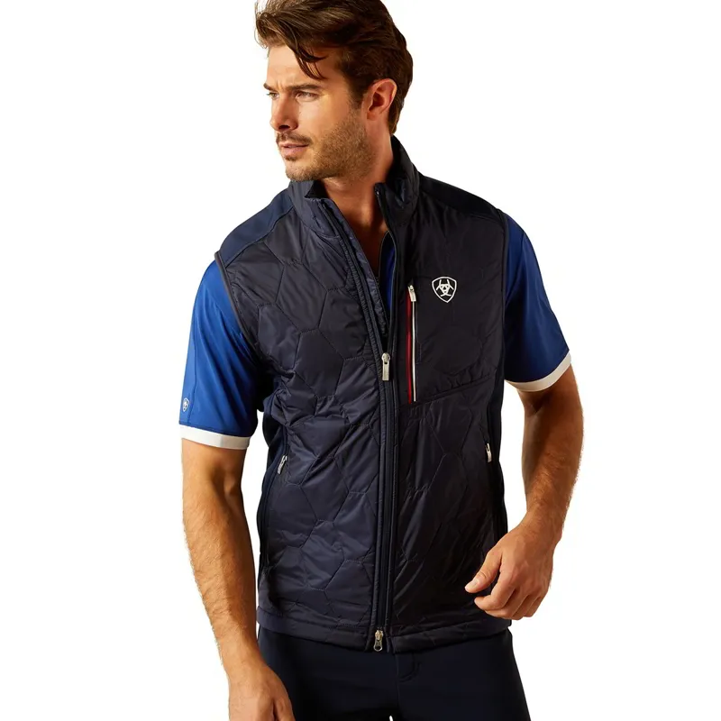 Ariat Fusion Insulated Mens Vest - Team Navy-1