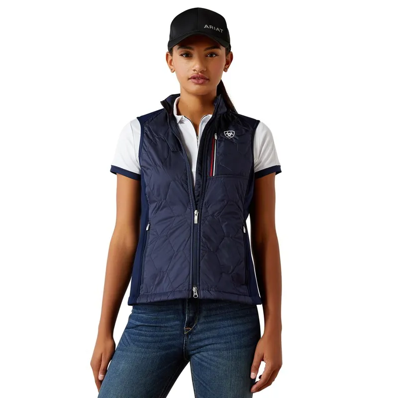 Ariat Fusion Insulated Ladies Vest - Team Navy