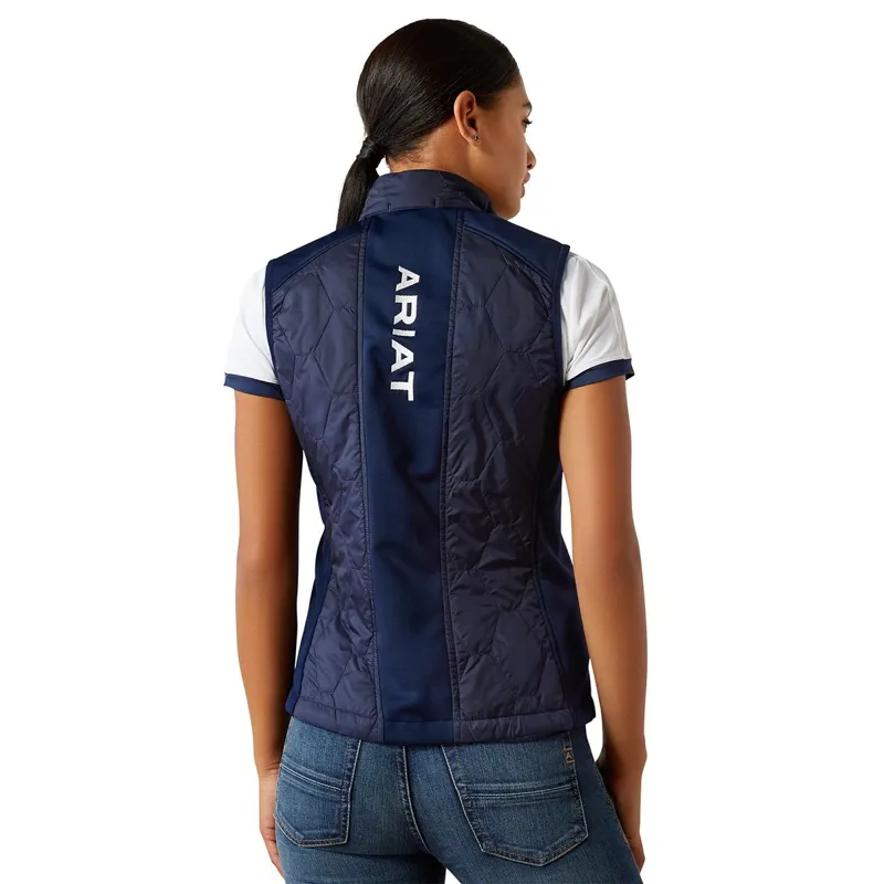 Ariat Fusion Insulated Ladies Vest - Team Navy-1