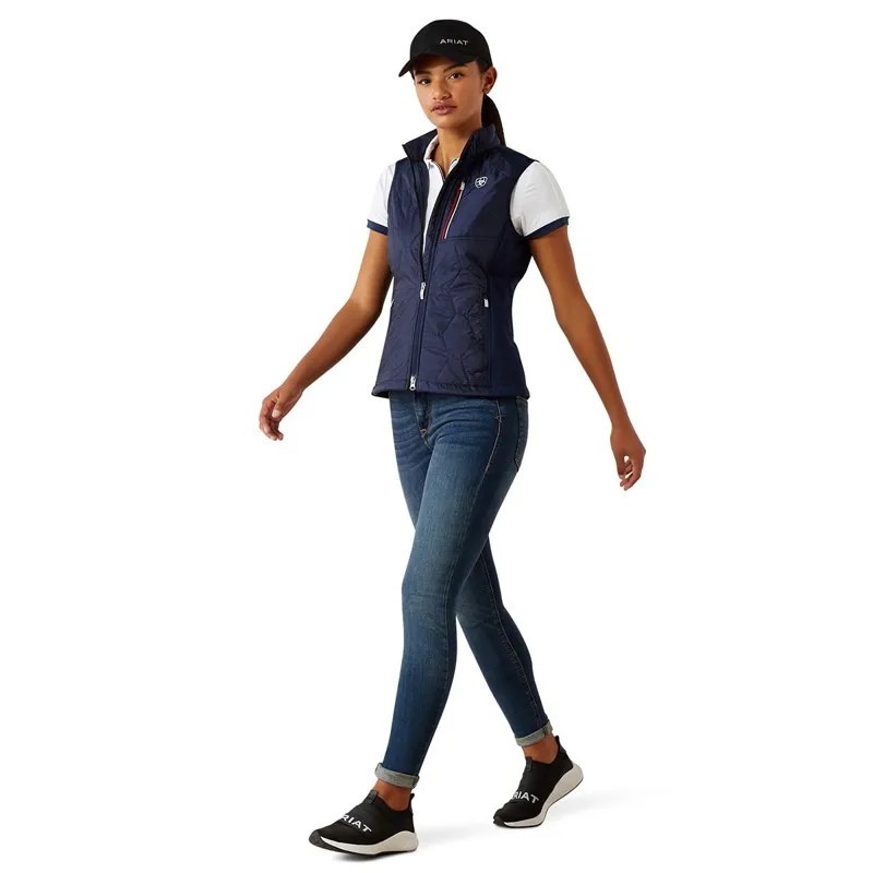 Ariat Fusion Insulated Ladies Vest - Team Navy-3