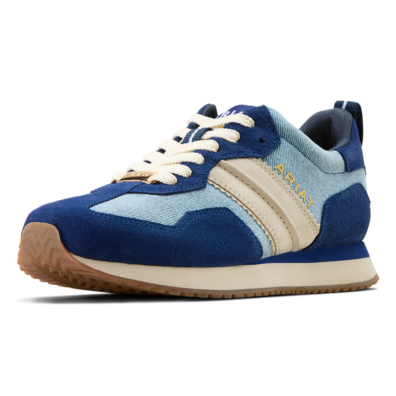 Ariat Ranch Runner Womens Sneakers - Light Denim