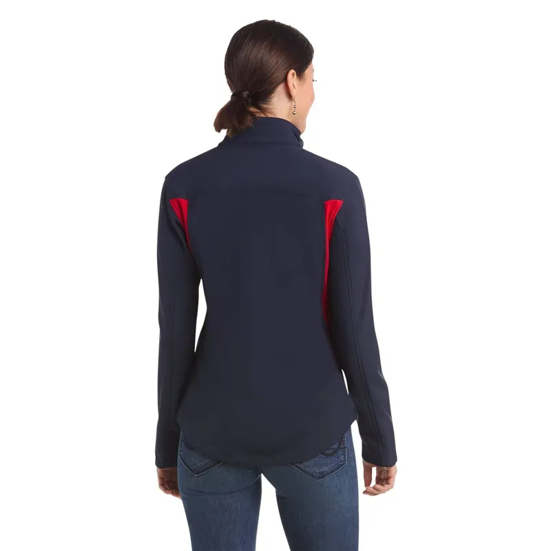 Ariat New Team Softshell Women's Jacket - Navy-5