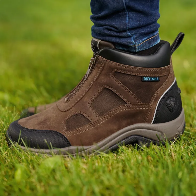 Ariat Terrain Zip Women's Waterproof Boots - Palm Brown-4