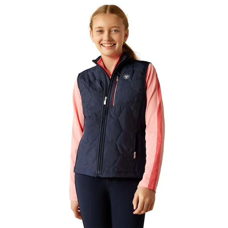 Ariat Fusion Junior Vest - Team Navy