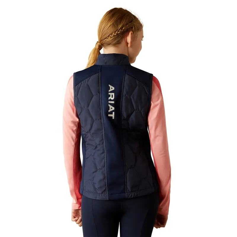 Ariat Fusion Junior Vest - Team Navy-1