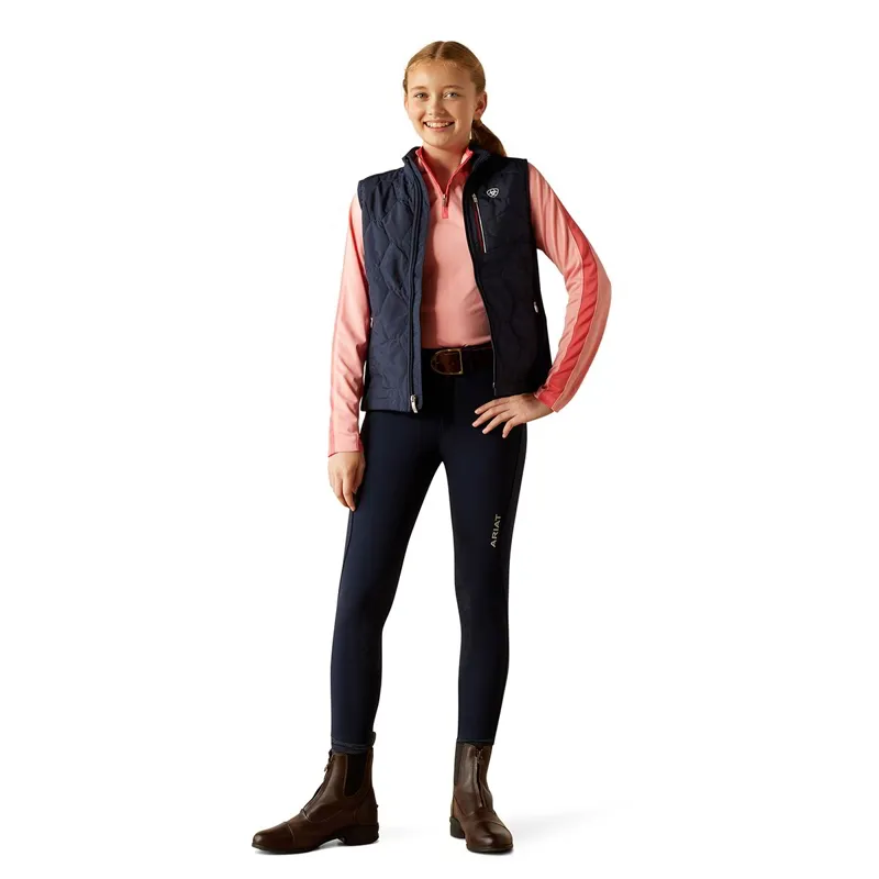 Ariat Fusion Junior Vest - Team Navy-3