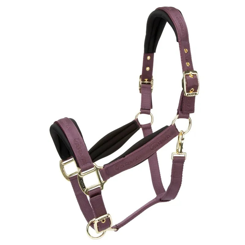 ARMA Padded Halter - Black Cherry