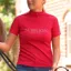 Aubrion Equestrian Women's Short Sleeve Base Layer - Dewberry