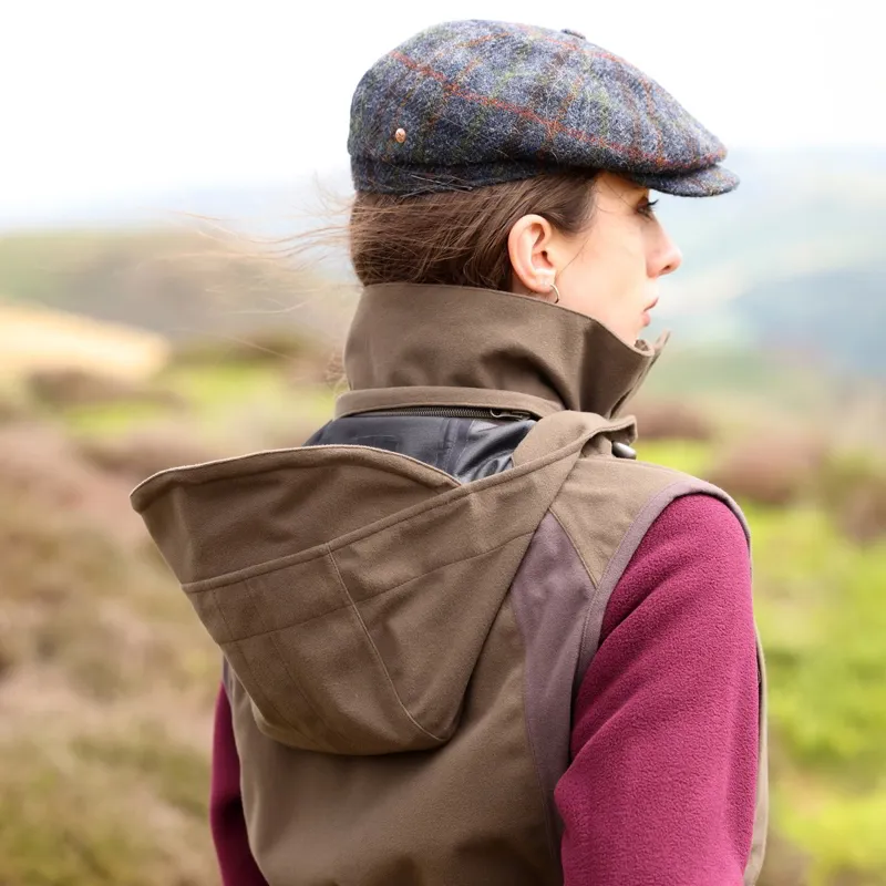 Aubrion Heritage Unisex Waterproof Vest - Dark Olive-3