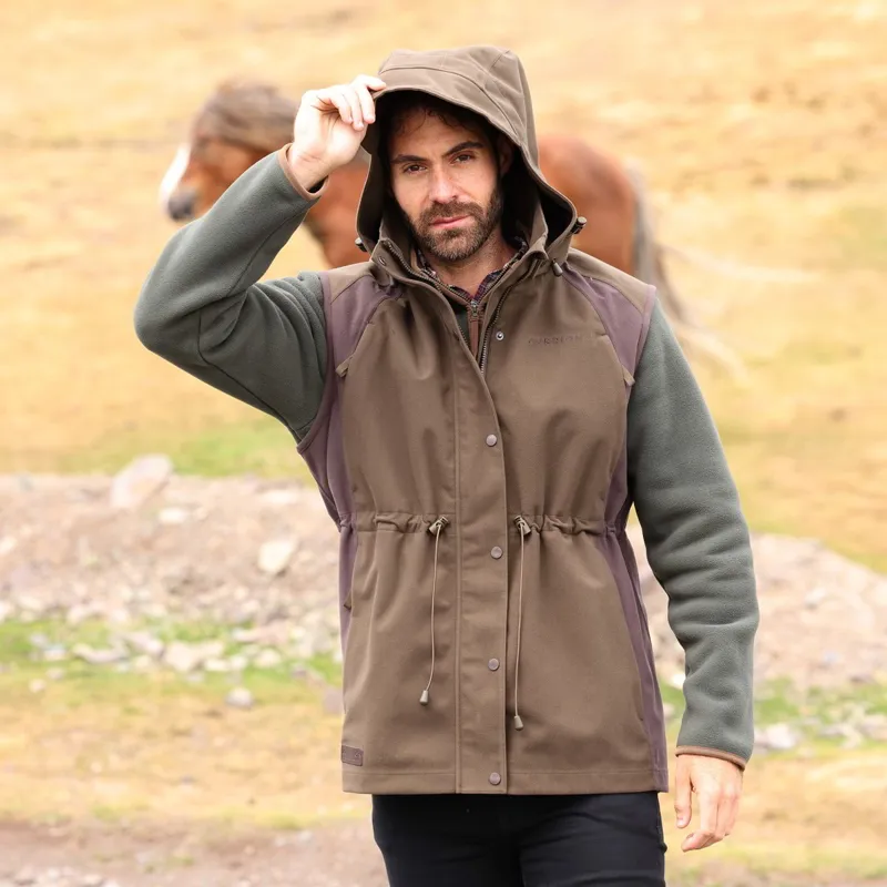 Aubrion Heritage Unisex Waterproof Vest - Dark Olive-4