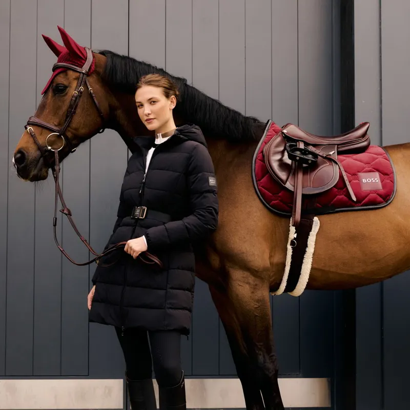 BOSS Equestrian Vespa Women's Puffer Coat - Black-1