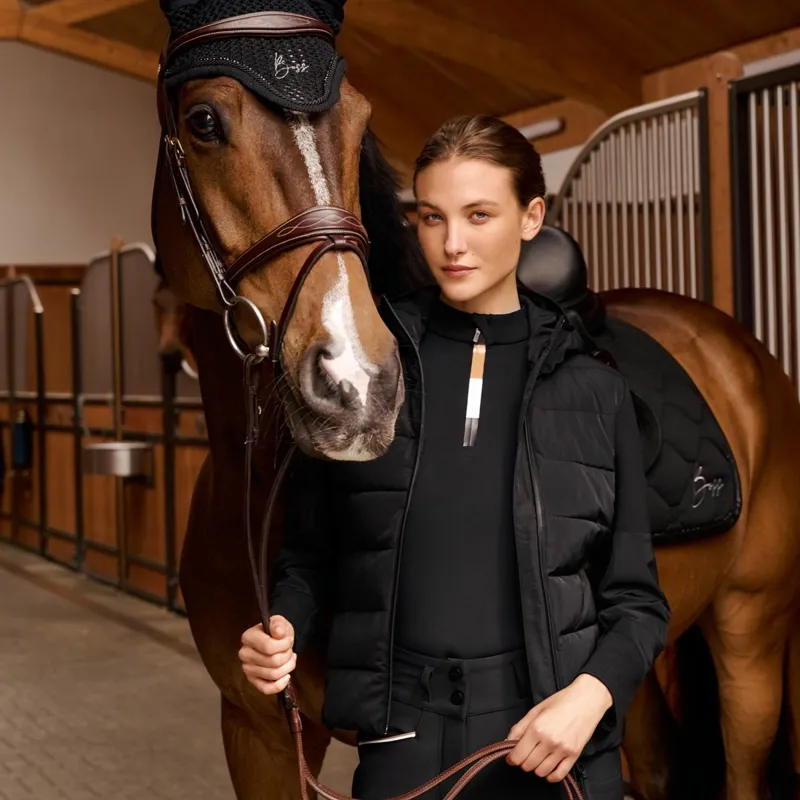 BOSS Equestrian Jessy Women's Puffer Hybrid Jacket - Black-4