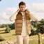 BOSS Equestrian Arthur Cord Mens Puffer Vest - Camel