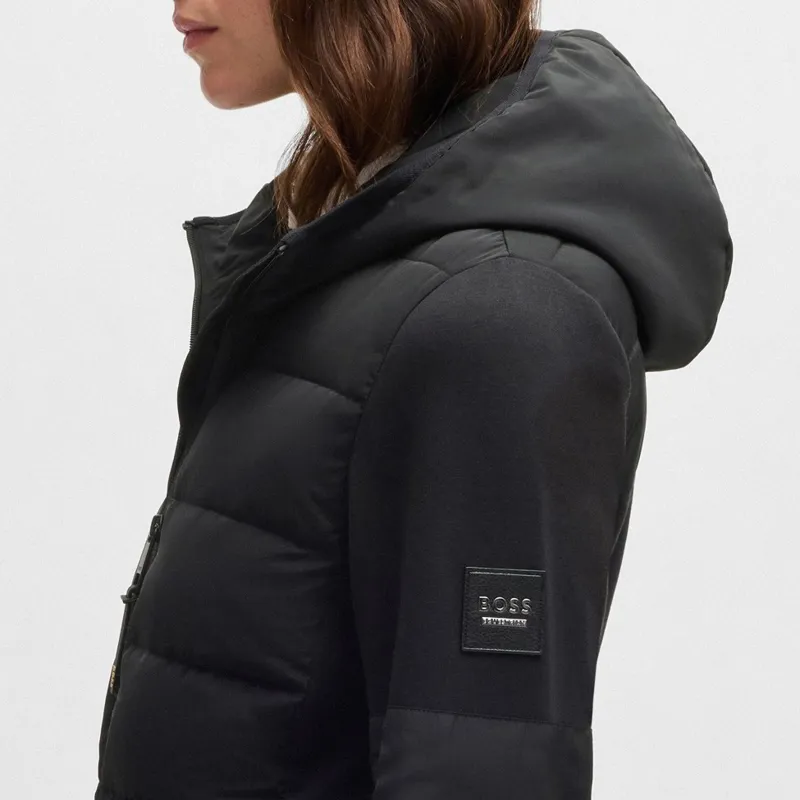 BOSS Equestrian Jessy Women's Puffer Hybrid Jacket - Black-2