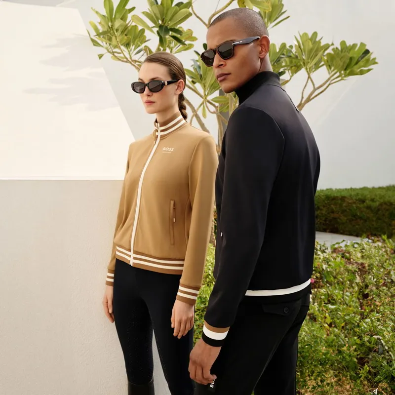 BOSS Equestrian Ava Women's Sweatshirt - Camel-1