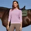 BOSS Equestrian Pam Women's Long Sleeve Polo Shirt - Orchid