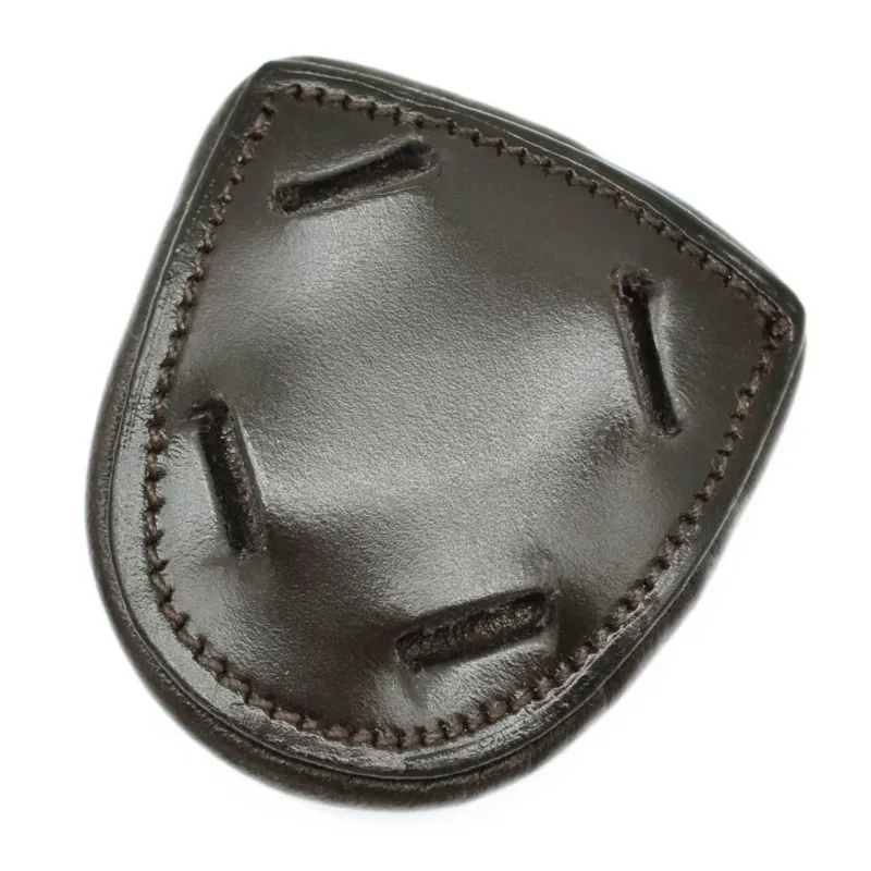 Dever Platinum Leather Shield Grackle Pad - Brown