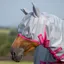Bucas Buzz-Off Fly Mask - Blue/Blossom