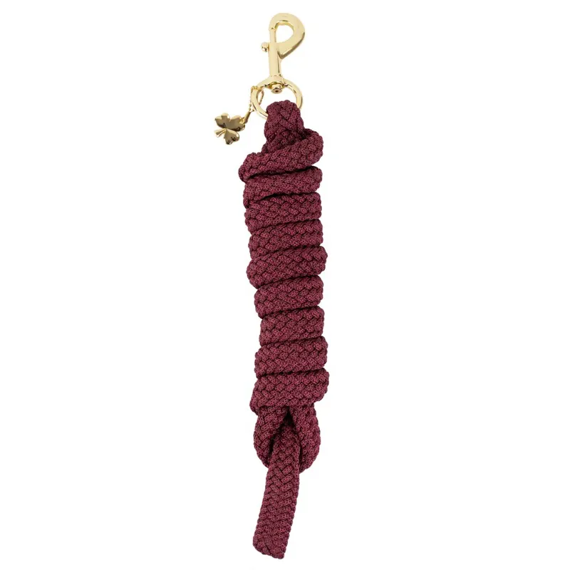 Bucas Comfort Lead Rope with Snap Hook - Burgundy