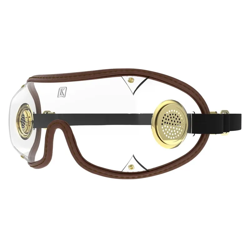 Kroops Original Racing Goggles - Brown/Clear
