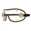 Kroops Original Racing Goggles - Brown/Clear