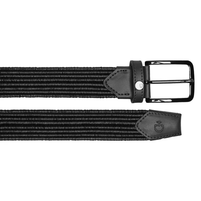 Cavalleria Toscana CIN123 Men's Elastic Belt - Black-1