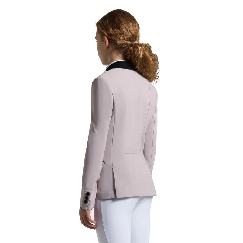 Cavalleria Toscana GP Zip Junior Girls Show Coat - Violet Ice-1