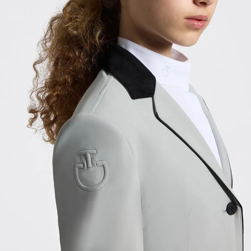 Cavalleria Toscana Junior Girls Show Jacket - Belgian Block-2