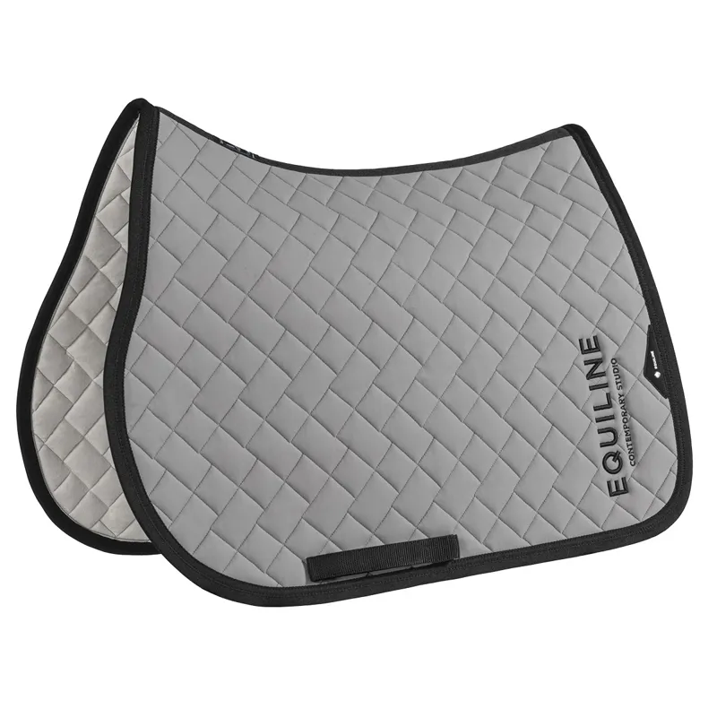 Equiline Crelize Tech Saddle Pad - Sleet Grey