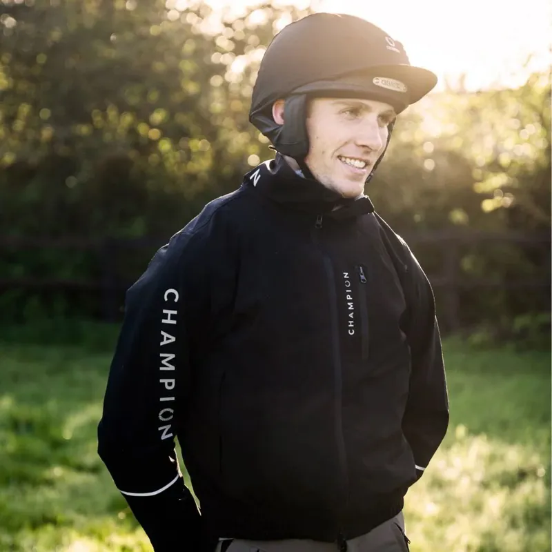 Champion Aintree Unisex Waterproof Blouson Jacket - Black-3