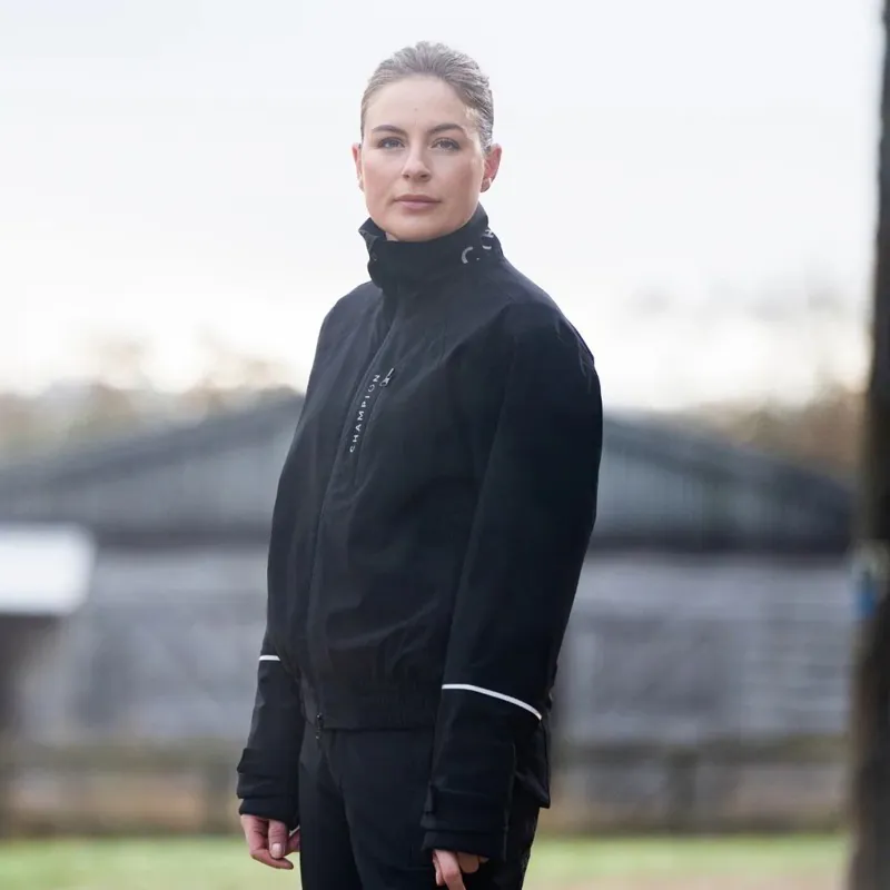 Champion Aintree Unisex Waterproof Blouson Jacket - Black-5