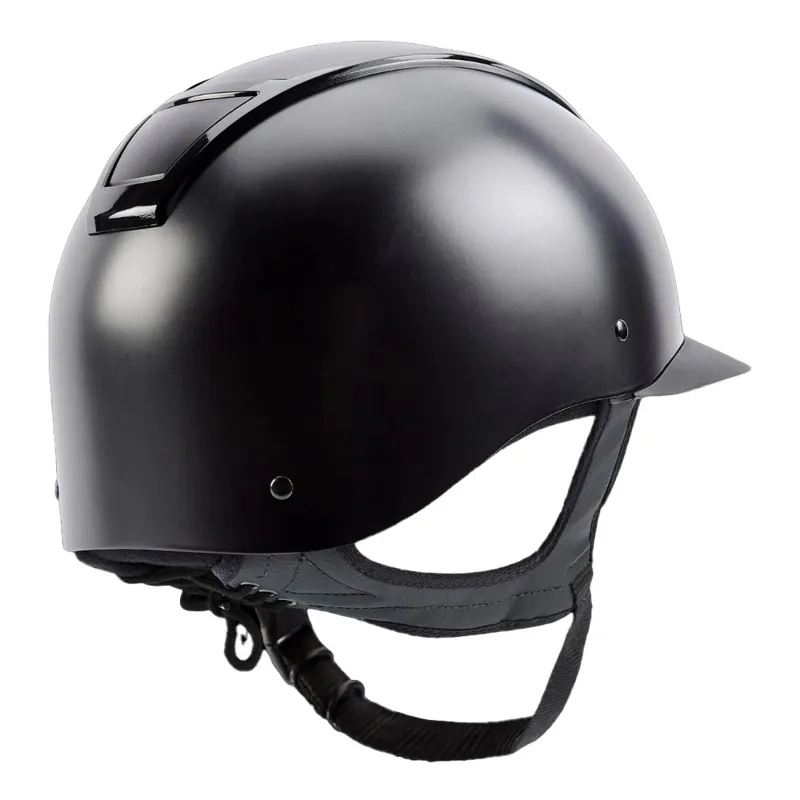 Champion Insight Peaked Riding Helmet - Matt Black-1