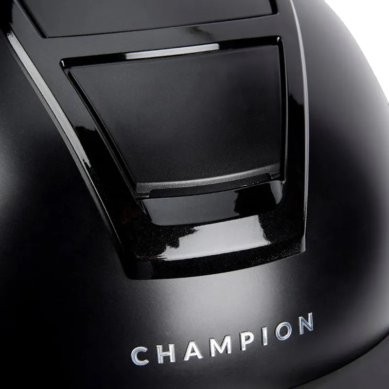 Champion Insight Peaked Riding Helmet - Matt Black-2