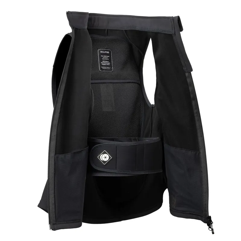 Charles Owen Eclipse Women's Vest Back Protector - Black-1