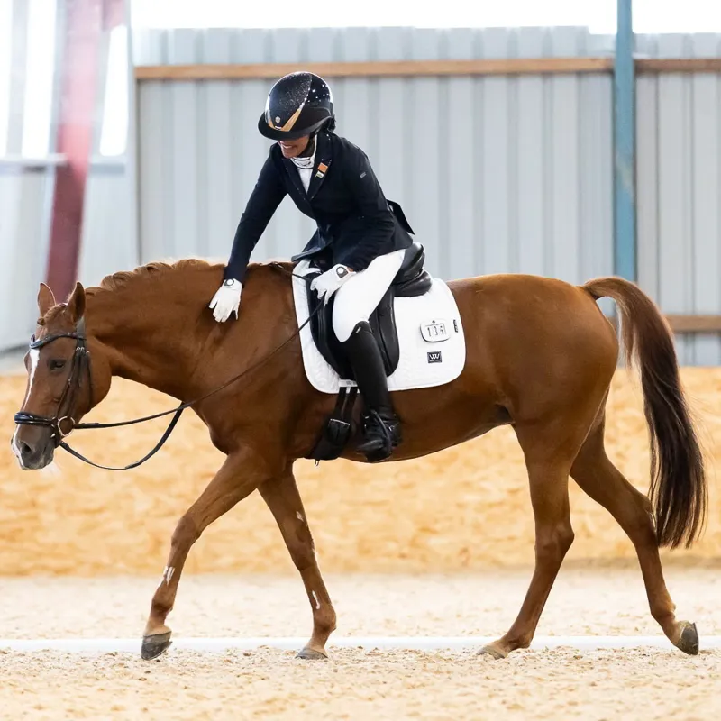 Charles Owen EQx Hyda Sparkly Wide Peak MIPS Helmet - Black Gloss/Rose Gold-2