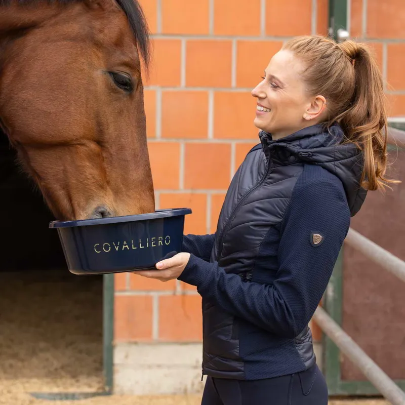 Covalliero Combi Women's Hybrid Jacket - Dark Navy