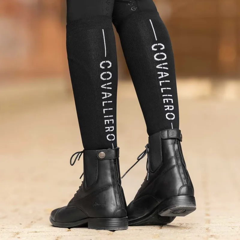 Covalliero Tall Riding Socks - Black