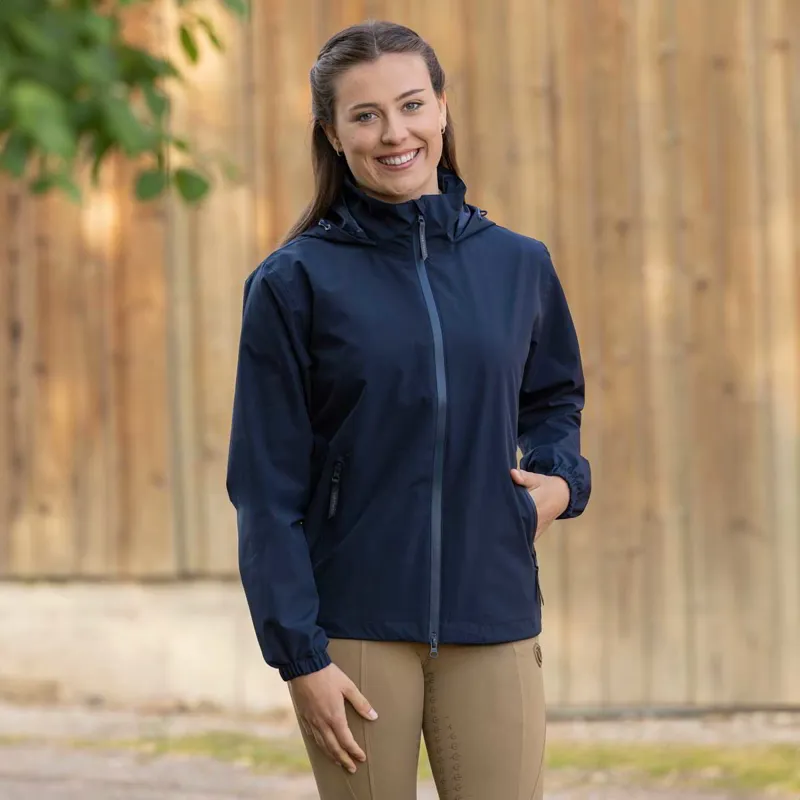 Covalliero Rain Women's Waterproof Jacket - Dark Navy
