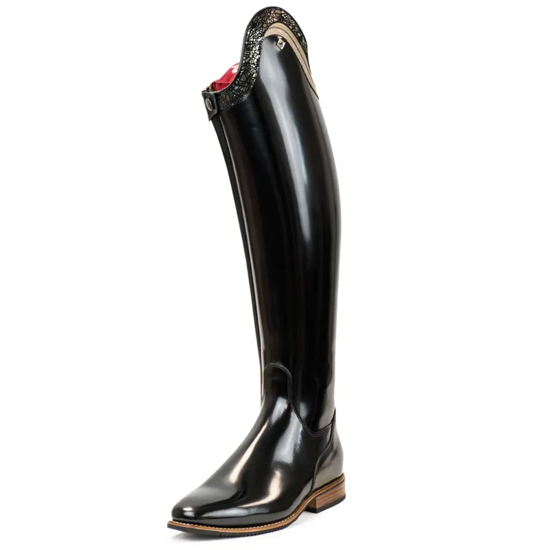 DeNiro Bellini Dedalo Onice Tall Riding Boots - Brushed Black