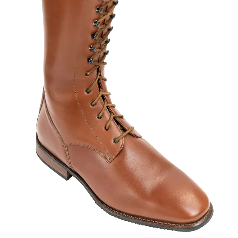 DeNiro S8603 Laced Tall Field Boots - WRAT Brandy-5