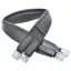 Dever Classic Deluxe Atherstone Girth with Elastic One End - Black