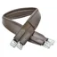 Dever Classic Deluxe Atherstone Girth with Elastic One End - Brown