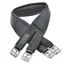 Dever Classic Deluxe Atherstone Girth with Elastic Both Ends - Black