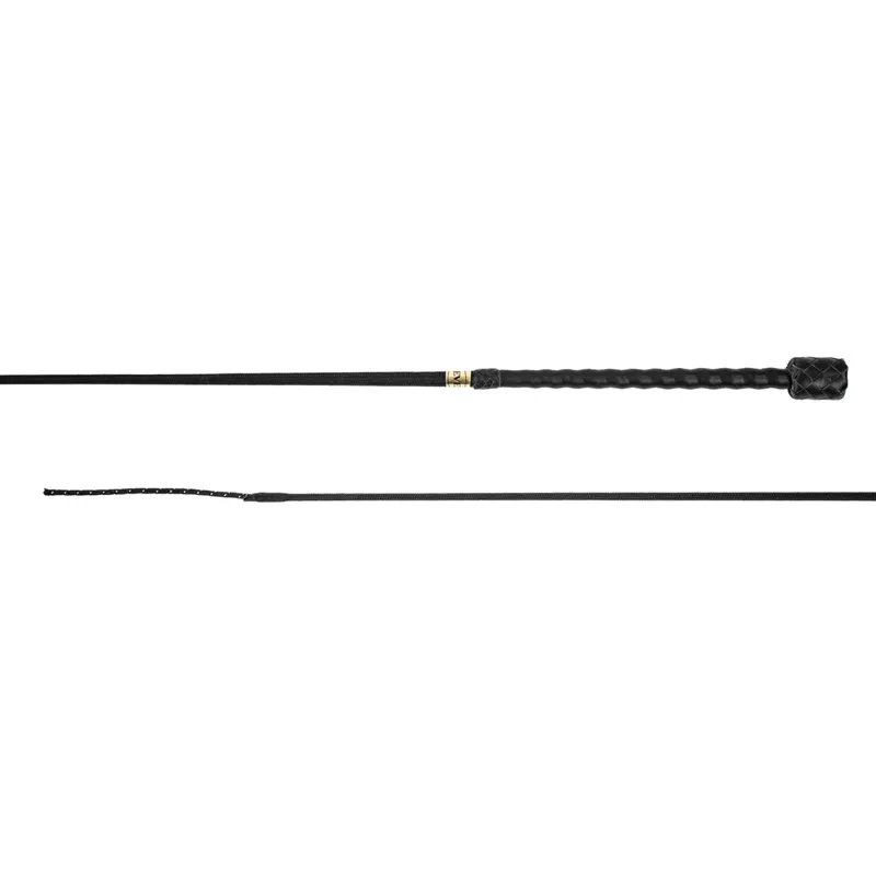 Dever Rider 12 Dressage Whip - Black