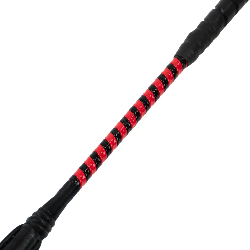 Dever Rider ProCush Flat Race Bat - Black/Red-1